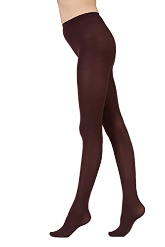 Image of Pretty Polly womens Premium Opaques 60d Coloured Opaque Tights