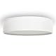 Smartwares Deckenleuchte – Textilschirm – 40 cm Ø – 3x E14 – Max. 40 W – Für LED geeignet – Weiß – 10.004.68