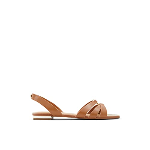 Aldo Sandalias planas Marassi210-medianas, sintéticas, color marrón, Marrón medio, 3 UK