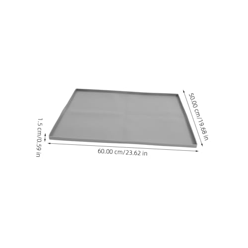Alfombrilla antideslizante para lavadora y protector superior de secadora multifuncional 4