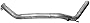Walker Exhaust 54650 Exhaust Tail Pipe