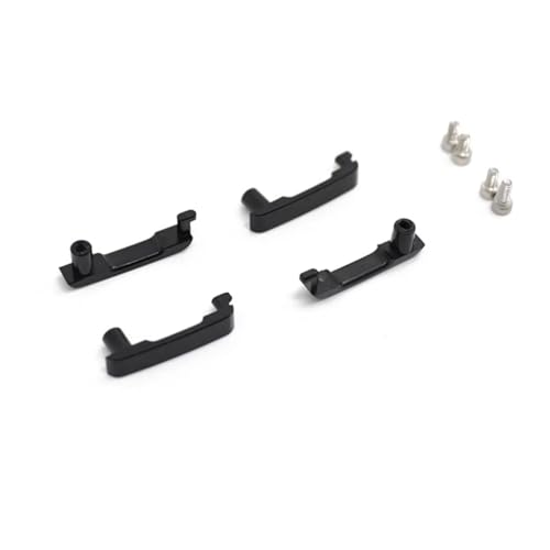 RC���� For TRX4 For Bronco 1/10 �h�A�n���h���l�W�X�P�[���ԗ��A�N�Z�T���[ DIY ���i�����A�b�v�O���[�h RC �J�[�C�����ꂽ����(Black)