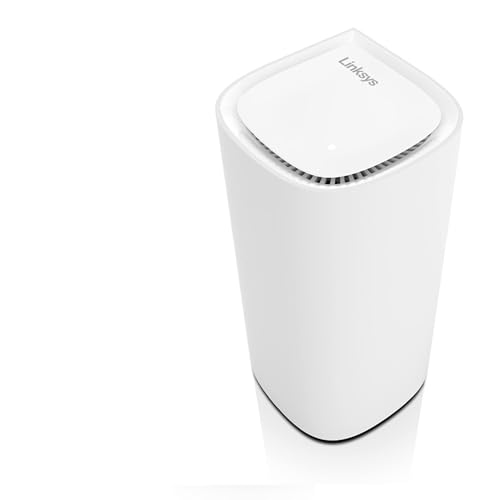 Image of Linksys Velop Pro 6E WiFi Mesh System | One Cognitive Mesh Tri-Band router with 5.4 Gbps (AXE5400) Speed | Coverage up to 3,000 sq ft | Connect 200+ Devices | 1Pk MXEC621 | 2023 Release