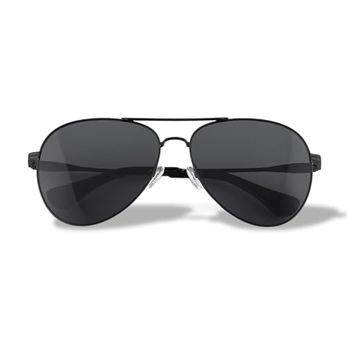Sonix Aviator Sunglasses, Black, One Size