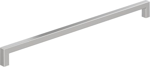 Image of Amerock BP3691126 Polished Chrome Cabinet Pull | 12-5 /8 inch (320mm) Center-to-Center Cabinet Hardware | Monument | Furniture Hardware | Drawer Pull