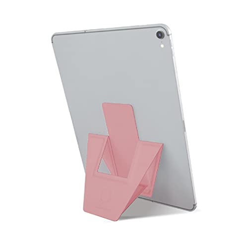 FoldStand Tablet タブレットスタンド 超薄型 縦置き 横置き 2Way 貼り付け パッドスタンド 落下防止 繰り返し使える 9~14インチ対応