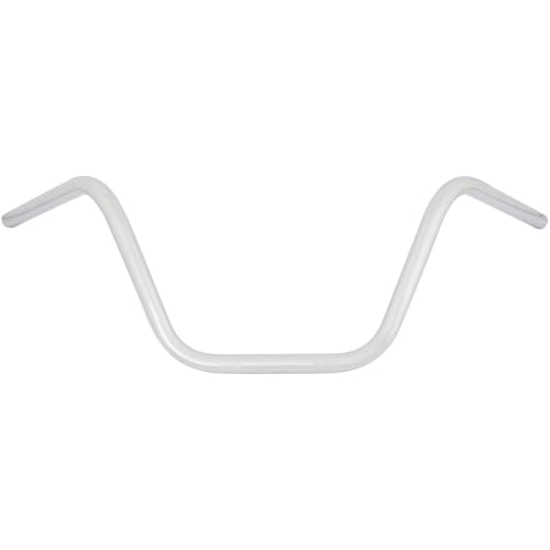 Manubrio alto 22mm de acero cromado para eliminar el dolor de espalda al conducir