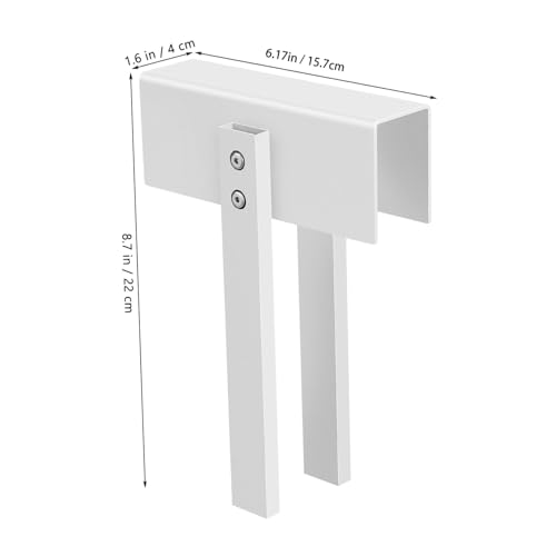 Cerradura para puerta plegable Holibanna para doble puerta, refuerzo de seguridad portátil para clóset miniatura 2