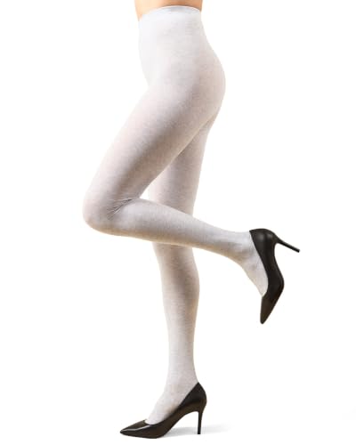 Image of MeMoi Brooklyn Flat Knit Sweater Tights for Women, Cotton Blend XS-6X