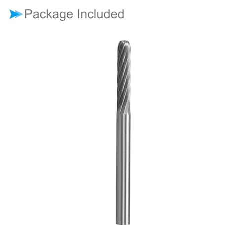 Fresa rotativa de carburo de tungsteno diámetro 1/8 pulg miniatura 6