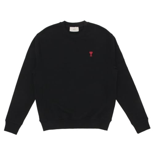 [アミパリス] スウェット ブラック メンズ レディース BFUSW035730 001 AMI DE COEUR SWEATSHIRT BLACK L [並行輸入品]のサムネイル
