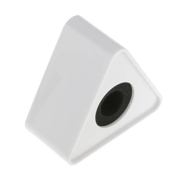 ATORSE 6xABS Injection Molding Triangular Microphone Station -White-picture-21