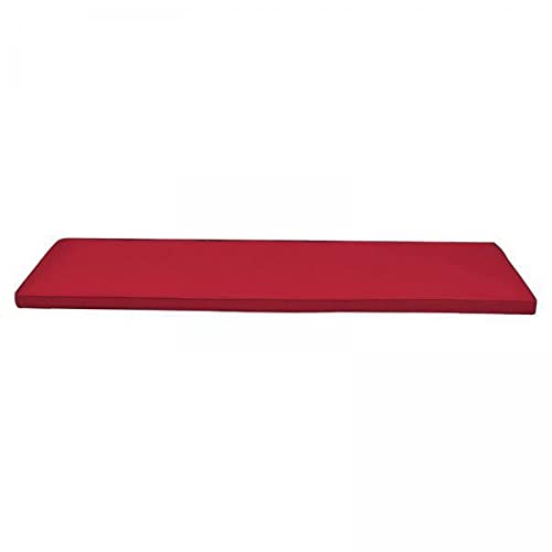 ATORSE 2xOutdoor Bench Pad Waterproof Fabric 3 Seater Garden Swing Cushion Red-image-40