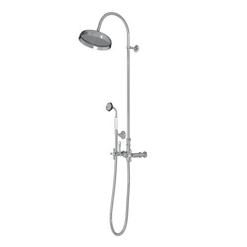 Image of Abbey 10 x 28 1 /2 Shower Faucet Set with Handshower, Chrome