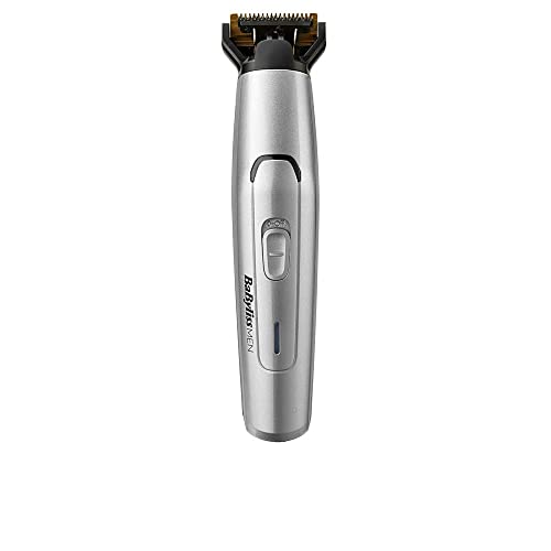 BaByliss - MT861E - Tondeuse multi-usages 12 en 1 Titanium avec Tondeuse nez et Rasoir de Finitions...