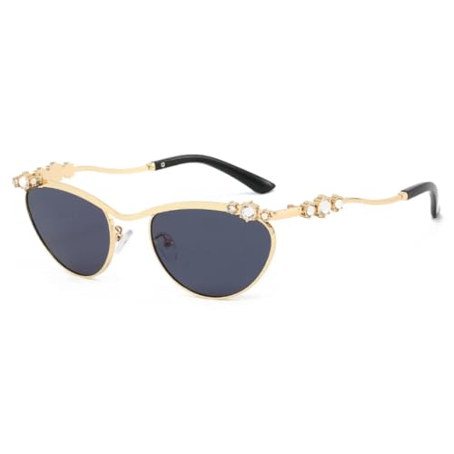 Lunettes de soleil strass pour femmes idéales en soirée et mode estivale