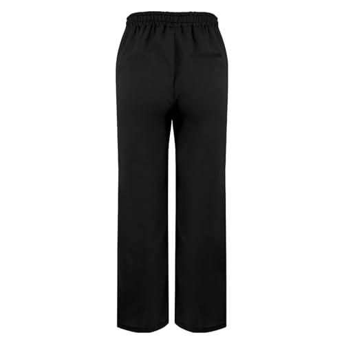 Cotton Linen Pants for Women 2025 Summer Gauze Drawstring High Waisted Lounge Trouser Casual Beach Vacation Clothes2