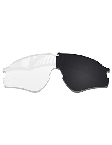 Image of Polycarbonate Polarized Replacement Lenses & Nose Pad for Oakley Si Ballistic M Frame Alpha OO9296 Sunglasses