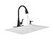 KOHLER R26281-SD-BL Maxton Touchless Pull-Down Kitchen Faucet with soap/Lotion Dispenser, Matte Black