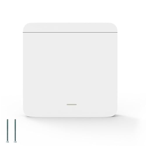 Acmerota Interruttore remoto senza fili a 1 canale 85-240V 10A Max Interruttore remoto della luce, Interruttore Rrmote RF On/Off Compatibile per apparecchi di ricezione RF fino a 328ft (NO ricevitore)