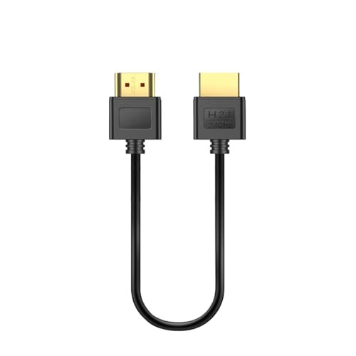 90x㉺EpxHDMIΉ2.1R[h8K60Hz 4K144Hz 2K240Hz 48GbpsPCQ[j^[HDTVp(Straight,1.2m)