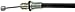 Dorman C94693 Rear Driver Side Parking Brake Cable Compatible with Select Dodge Models