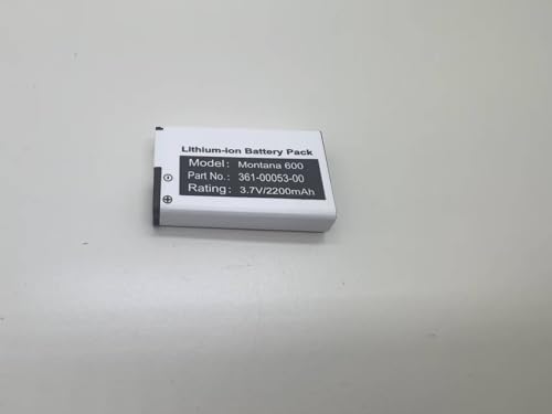 Batterie Montana 660 pour Garmin Alpha 100 200i et Montana 600 Accu Remplacement 010-11599-00