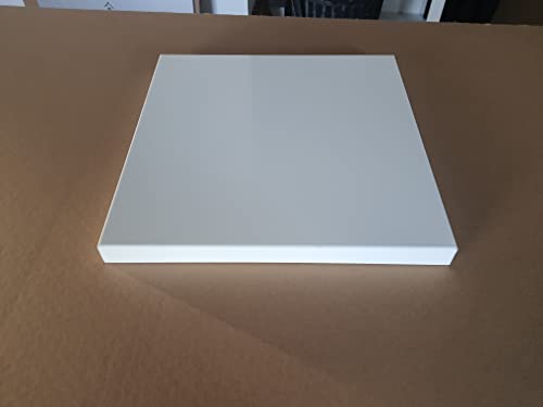 Chapeau de pilier en Alu Blanc Pur RAL 9010 (35 cm x 35 cm)