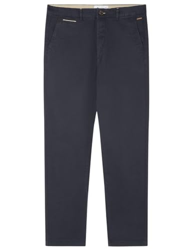 Chino Slim Plain Basic extensible Springfield pantalon uni bleu confortable