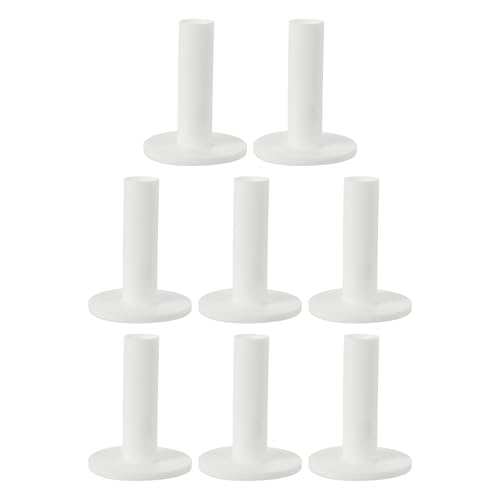Tees de golf en caoutchouc PATIKIL lot de 8 de 6,6 cm blancs pour la pratique en intérieur
