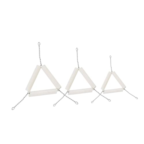 OUNONA 3pcs Chemical Experiment Equipment Crucible Stands Experimental Apparatus Crucible Support Crucible Holder Crucible Base Rack Chemistry Experiment Equipment White Ceramics