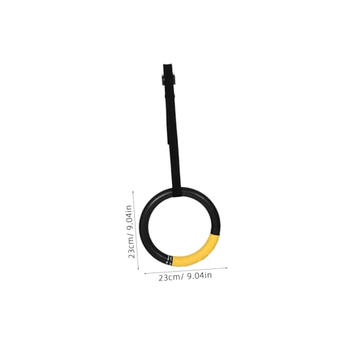 YARNOW 1par anillas ajustables para barra de gimnasia miniatura 2