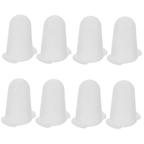 8 Pcs Silicone Cake Decorating Tip Protectors - Prevent Drying of Icing Cream & More - Perfect for Home Baking Supplies