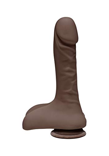 DOC JOHNSON P782421058708 Gode Réaliste The Super D Couleur Chocolat