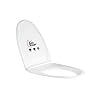KOHLER REACH (Round) Antimicrobial, Quiet Close UF toilet Slim Seat Cover (White)