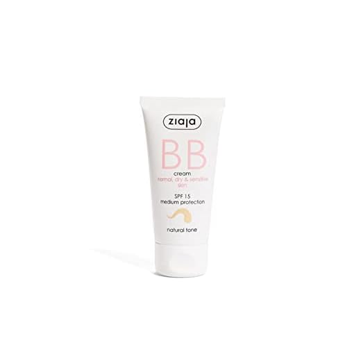 Ziaja Bb Cream Pieles Normales, Secas y Sensibles Spf15 Tono Natural 50 ml