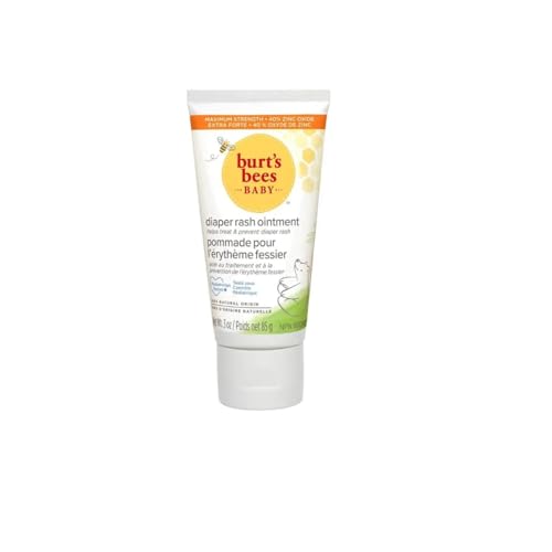 Burt's Bees Baby Bee 100% Natural Diaper Rash Ointment, 3 Ounce Tube (Pack Of 3)