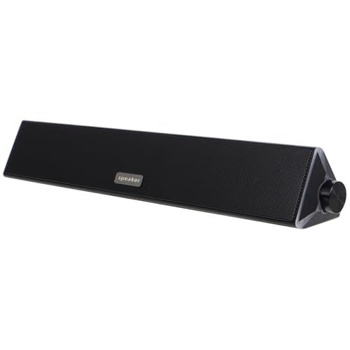 Mikikit Altavoces para PC con Cable y Barra de Sonido RGB para Escritorio y Portátil Subwoofer Potente Sonido Claro y Dual USB Inalámbrica para Gaming y Monitor