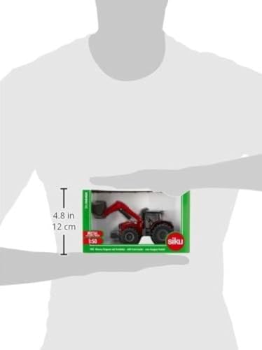 1:50 Siku Massey Ferguson Tractor with Front Loader