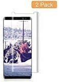 [2-Pack] Galaxy Note 8 Clear Screen Protector,Cafetec Tempered Glass Screen Protector HD Clear Film Anti-Bubble 3D Touch Screen Protector Compatible with Samsung Galaxy Note 8.