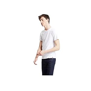 Levi’s Homme T-Shirt, Two-pack Tee Blanc plus Blanc, L