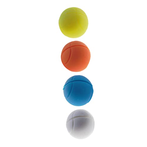 POPETPOP 4Pcs Tennis Racket Vibration Dampeners Gel Shock Absorbers for Tennis Racquet Arm Protection Accessory for Athletes and Tennis Enthusiasts Reduces Vibrations