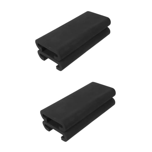 SUPVOX 2 Juegos Cojín Dragón Contenedor De Doble Capa Acessorios Nauticos Accesorios Náutica Asiento De Kayak Cojín De Asiento De Remo De Kayak Eva Black 2 Piezas * 2