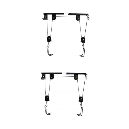 ibasenice 2 Sets Hitch Mount Bike Rack Vertical Bike Wall Mount Heavy Duty Steel Construction Space-saving Indoor Storage Solution