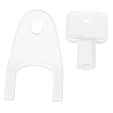 UTHCLO 2 Piezas Llave de Repuesto para Dispensador de Papel Absorbente Abs Duradera y Fácil de Usar para y Apertura de Cajas de Toallas