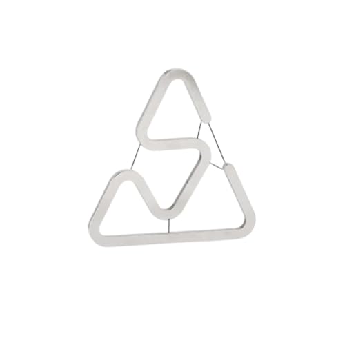 BOGEEL 2Pcs Metal Tent Lamp Rack Double Headed Hanger Outdoor Stainless Steels Hook Camping Hiking Lamp Hanging Buckles Enduring