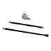 Sliver Lion Head with Mustache Walking Cane Fashion Decorative Walking Stick Gentleman Elegant Cosplay Cane Knob Crosier 93cm
