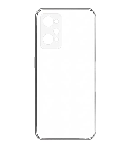 Image of Soft Flexible Silicone Back Cover Compatible with Realme GT NEO 2, Transparent Case