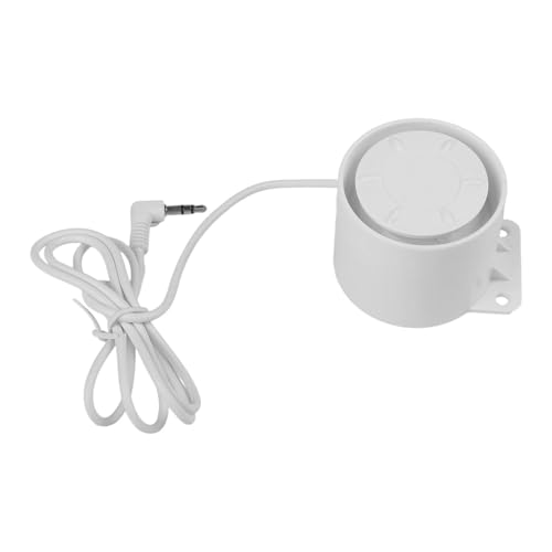 NiuLumea 5–12 V 120 dB verkabelter Alarmanlage für den Innenbereich, Sirene, Lautsprecher, Haussicherheitssystem