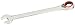 Powerbuilt 644165 Reversible Metric Ratcheting Wrench, 19mm